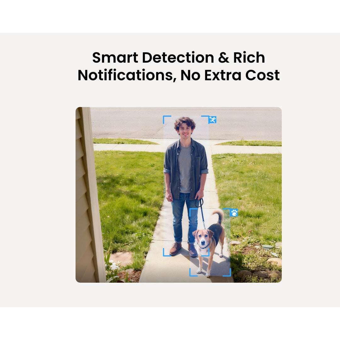 Reolink Video Doorbell WiFi VDB2K02W 5MP 2K+ Smart Wi-Fi Video Doorbell with Chime