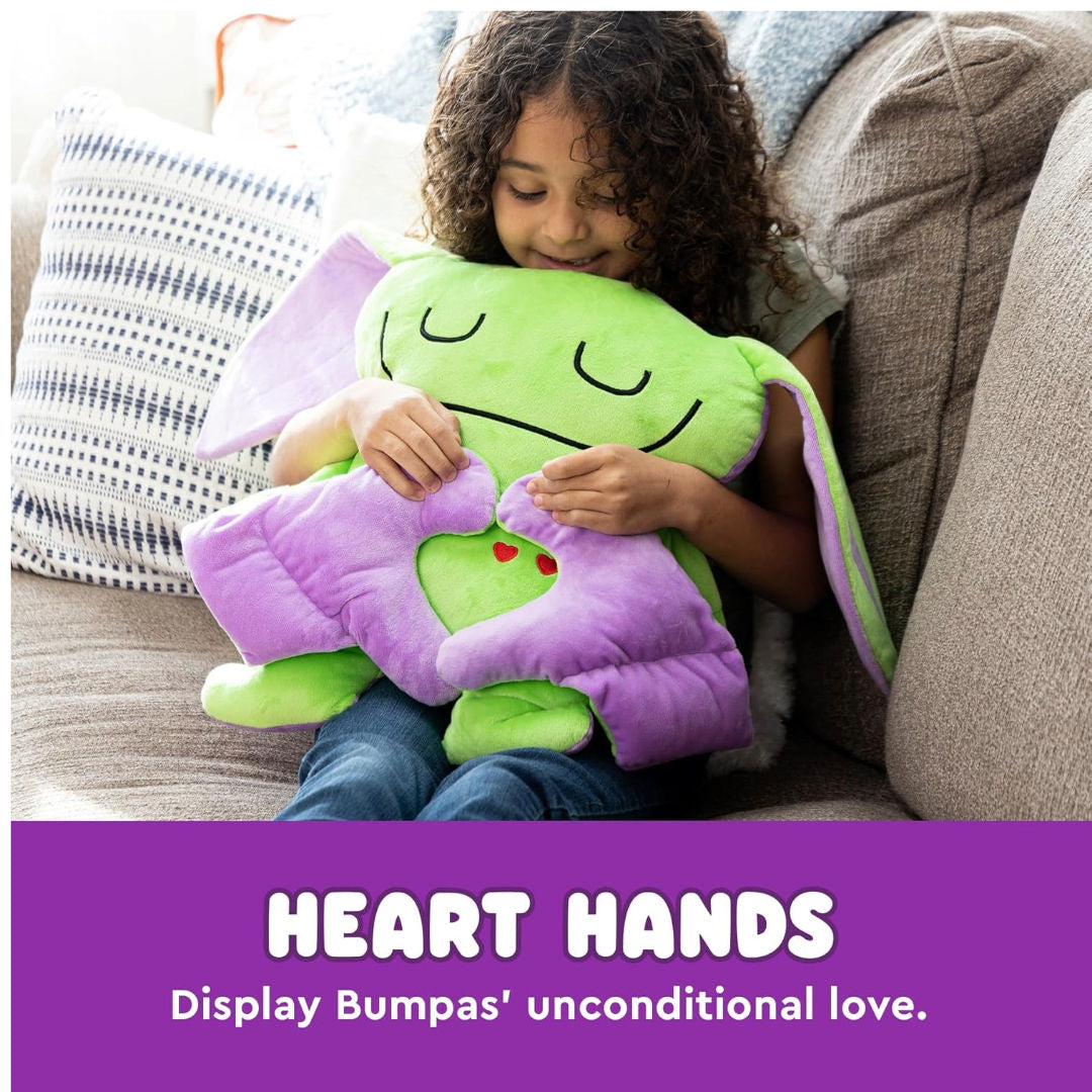 Bumpas Lucky the Weighted Plush Toy, 35.6 cm, 1.4kg, 3+ Years
