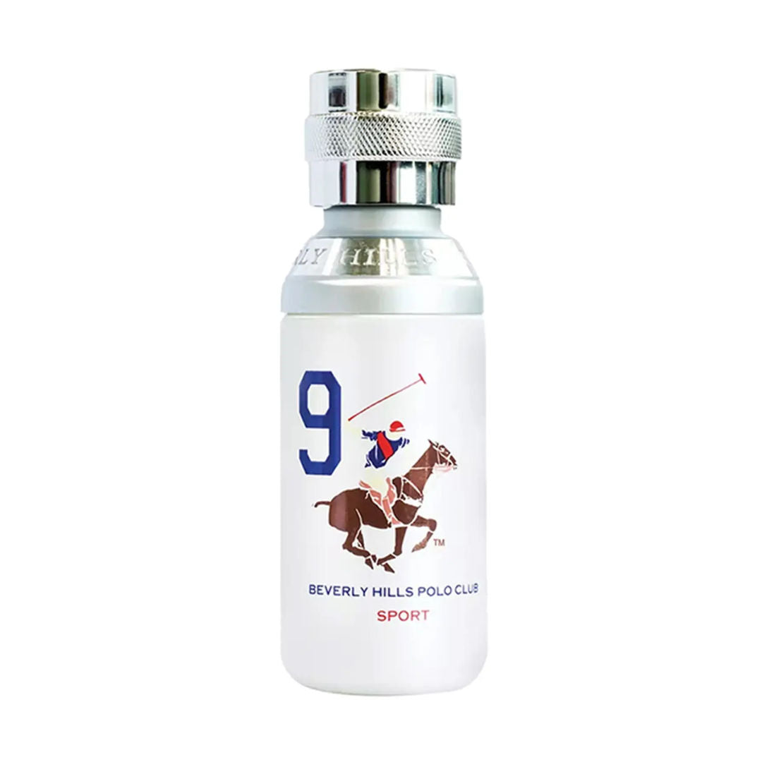 Beverly Hills Polo Club Sport No. 9 Eau de Toilette for Men, 100ml