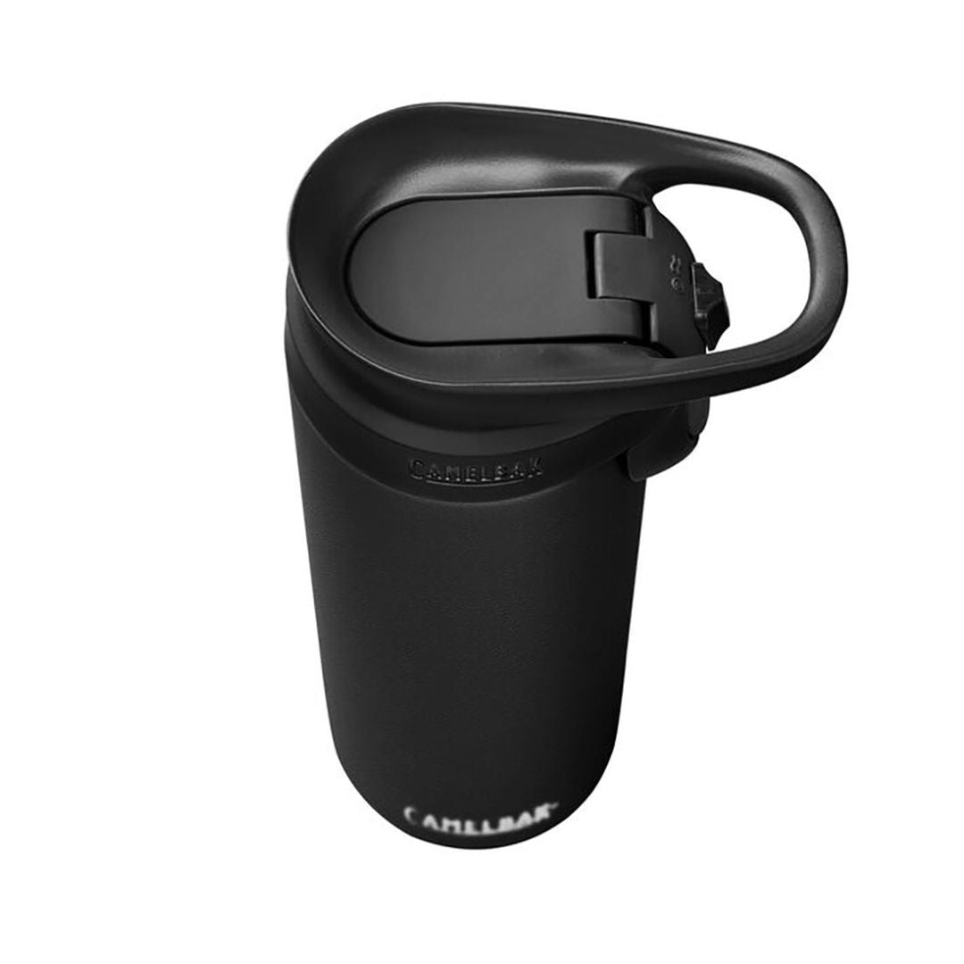 Camelbak Forge Flow Insulated Stainless Steel Travel Mug, Leak-Proof, Black, 12oz