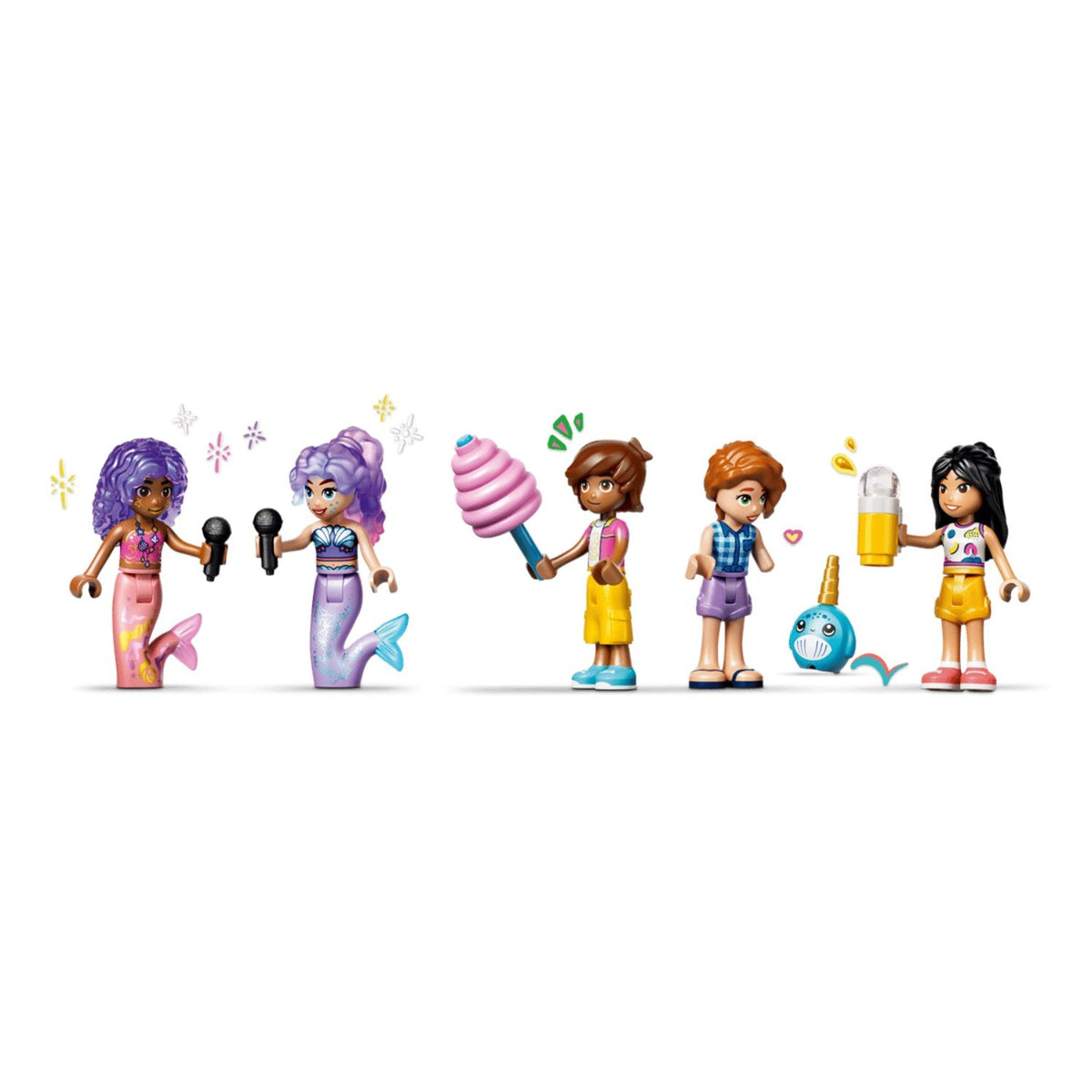 LEGO Friends 42703 Mermaid Roller Coaster Ride Building Toy Set, 864 Pieces for Girls Ages 8 Years and Above