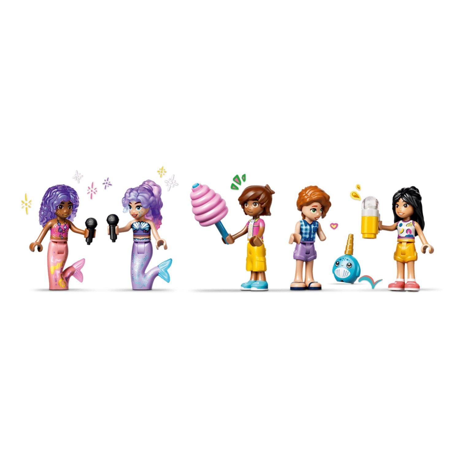 LEGO Friends 42703 Mermaid Roller Coaster Ride Building Toy Set, 864 Pieces for Girls Ages 8 Years and Above