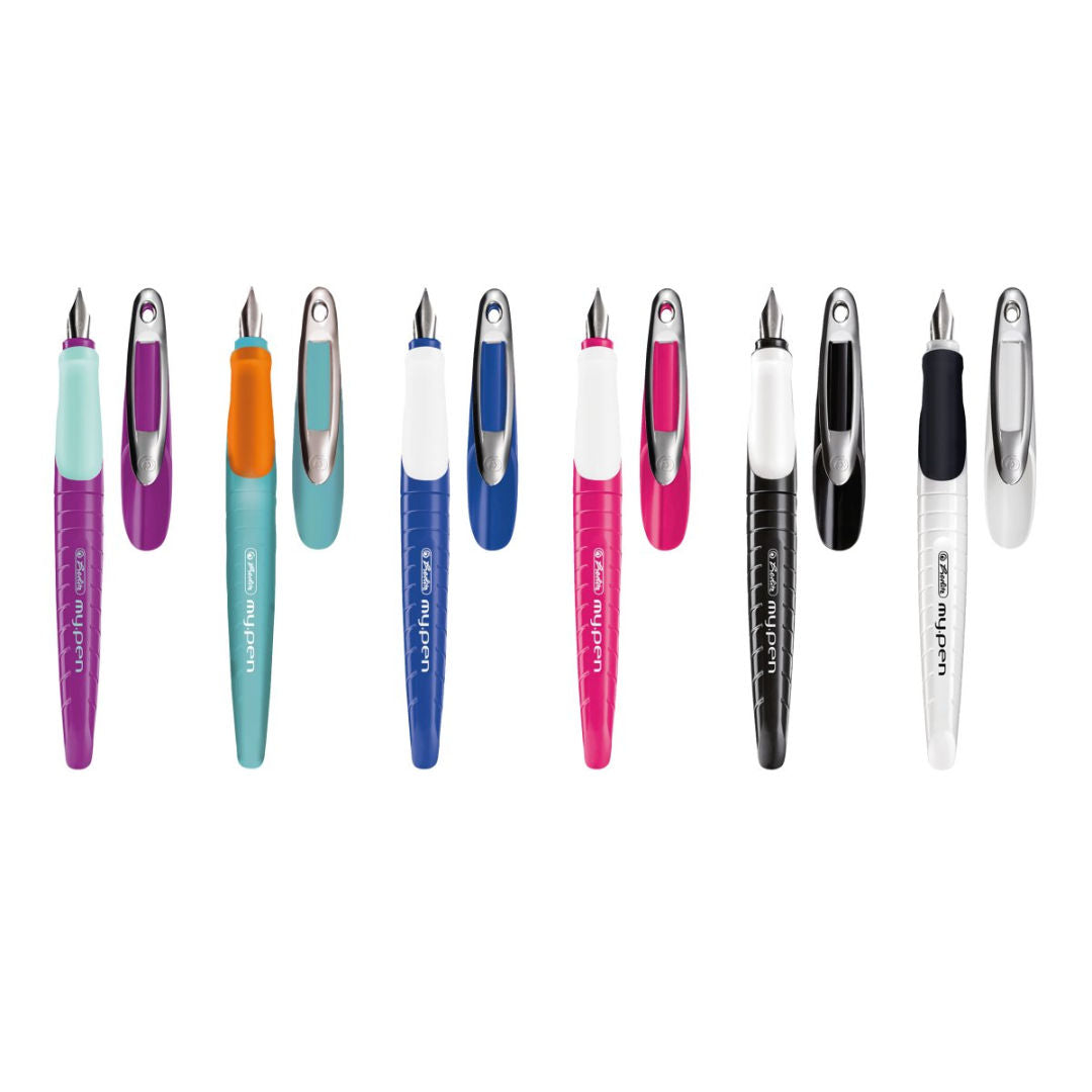 Herlitz My.Pen Fountain Pen, Assorted Colors