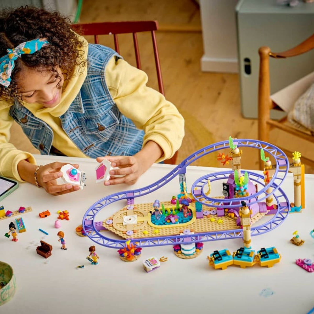 LEGO Friends 42703 Mermaid Roller Coaster Ride Building Toy Set, 864 Pieces for Girls Ages 8 Years and Above