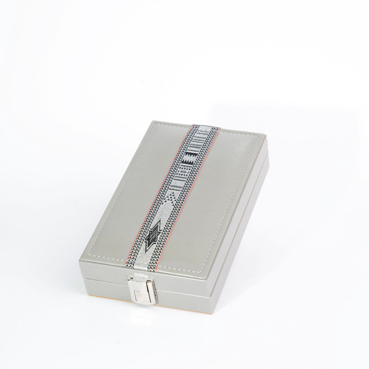 Keychain & Cufflinks Gift Set, Gold & Silver Finish, Assorted Colors