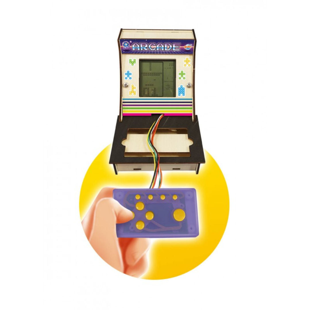 Buki France DIY Arcade and the Cabinet with 12 Games