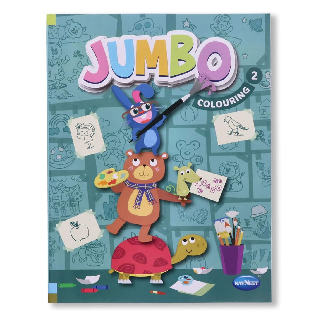 Navneet Jumbo Colouring Book