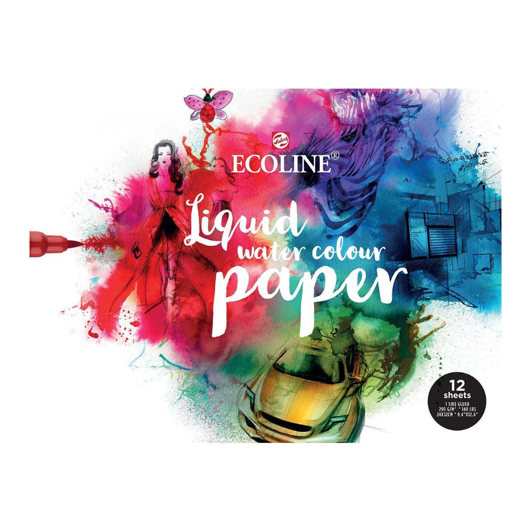 Royal Talens Eco Liquid Watercolour Paper, 24×30 cm