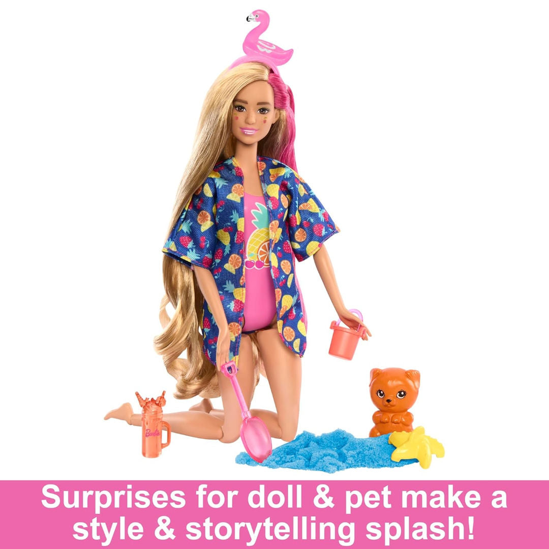 Barbie POP Reveal Rise & Surprise Fruit Series Doll, 3+  Years