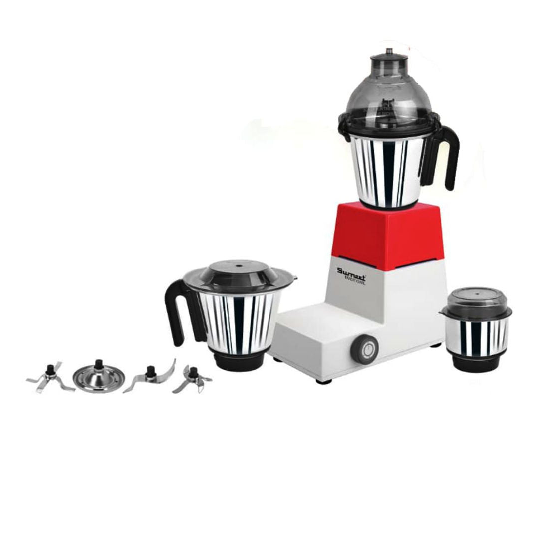 Sumeet Traditional Domestic LNX Mixer, Blue, 550W