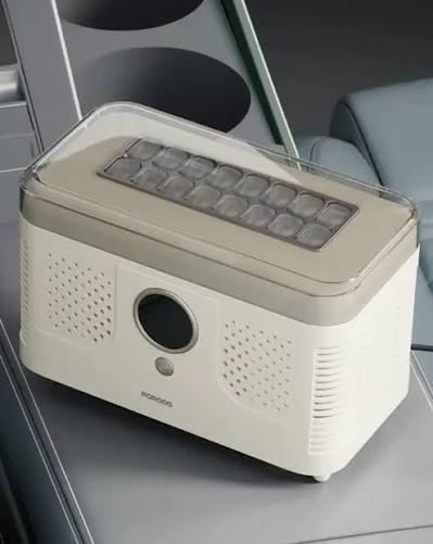 Porodo Frostiq Portable Ice Cube Maker-Beige