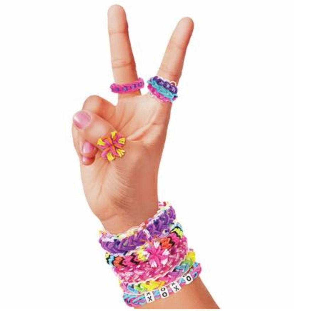 Cra-Z-Loom Shimmer N' Sparkle Rubber Band Bracelet DIY Kit, 8+ Years