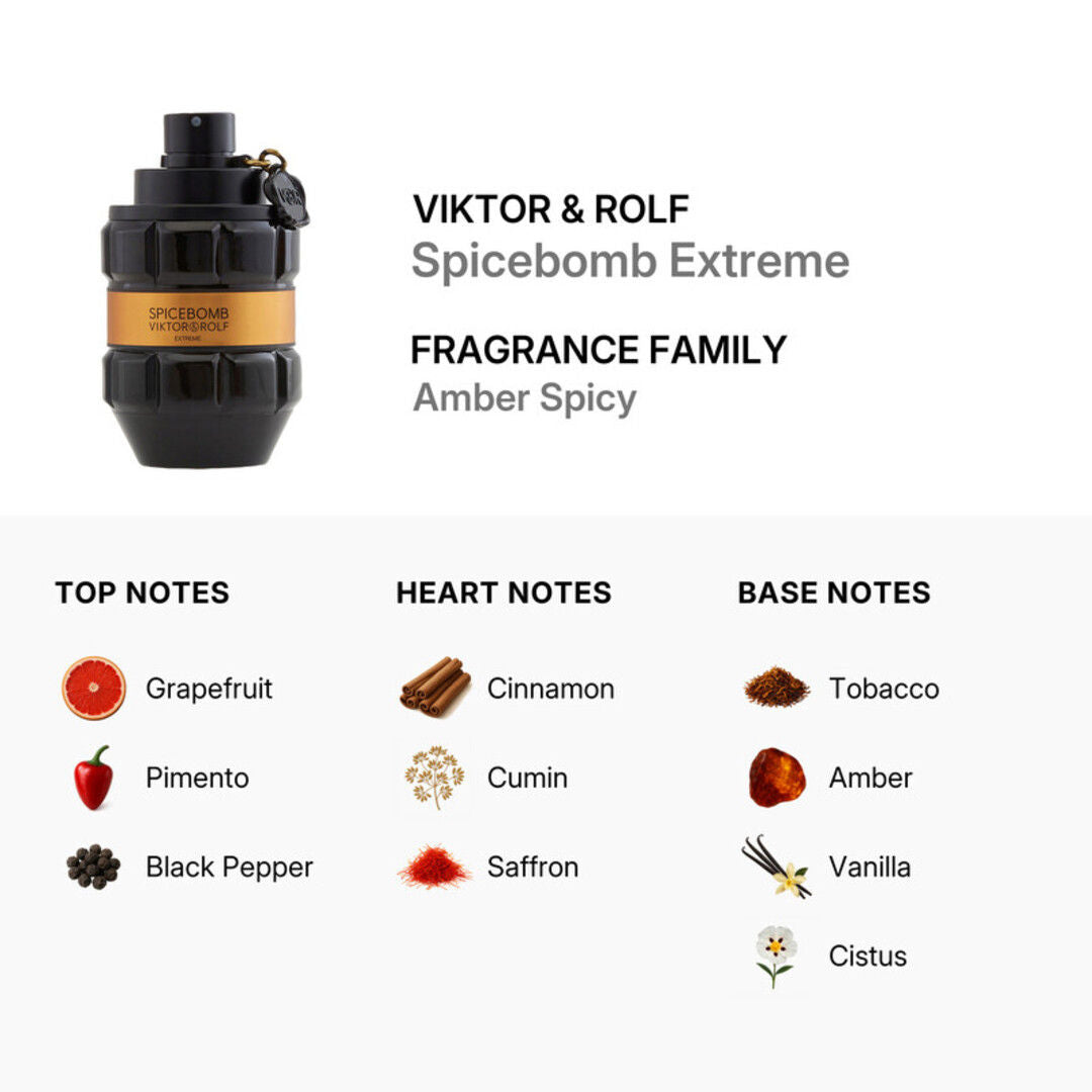 Viktor & Rolf Spicebomb Extreme Eau de Parfum for Men, 90ml