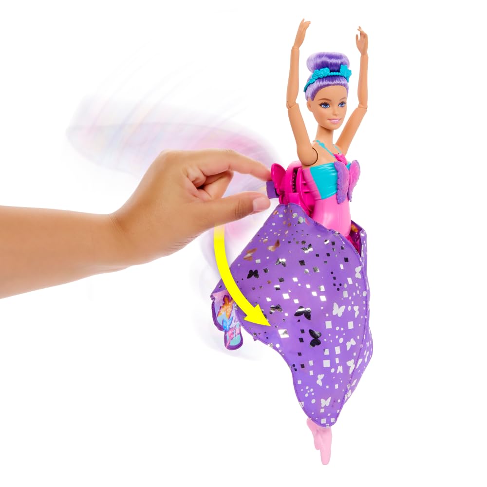 Barbie Dance and Flutter 2-in-1 Ballerina to Butterfly Doll