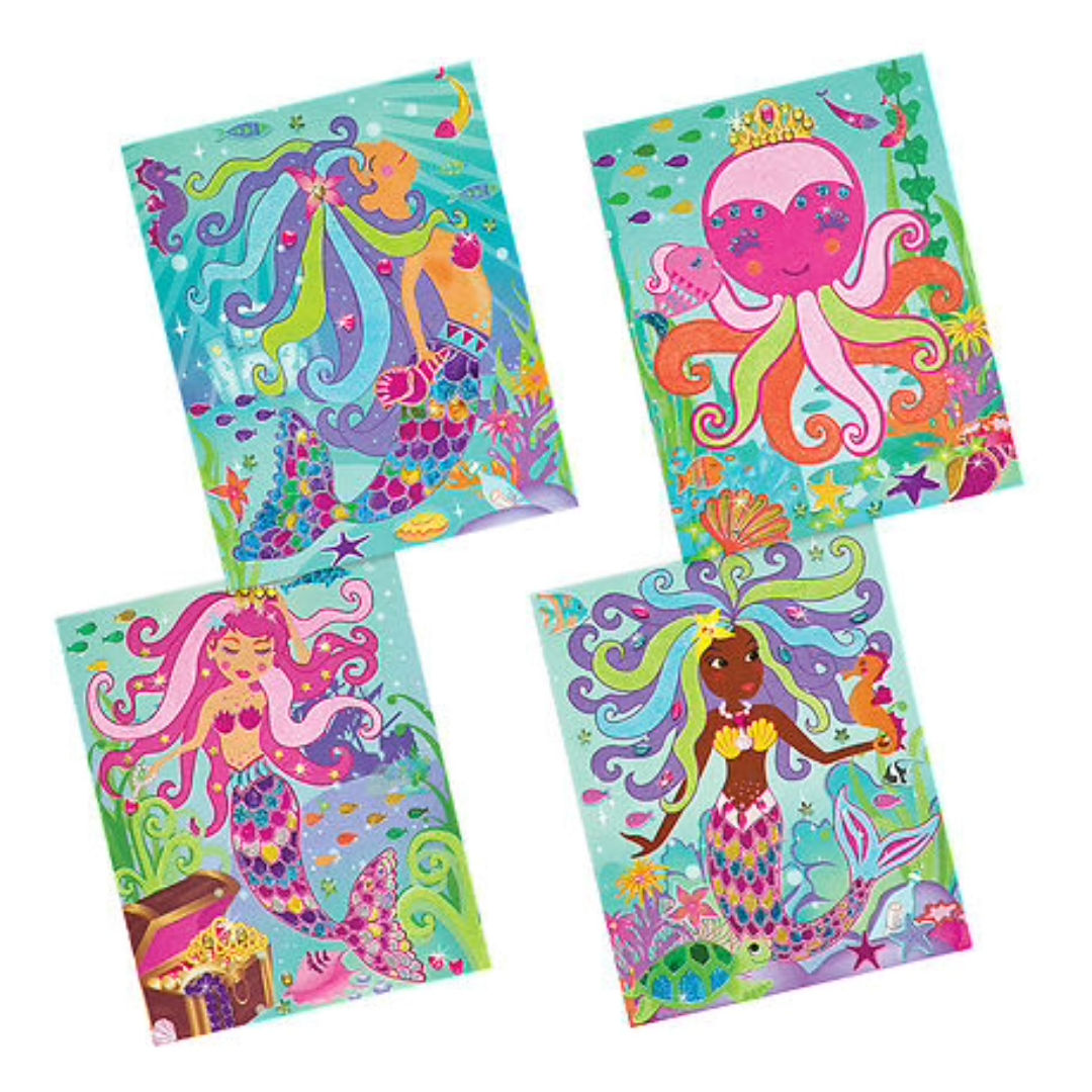 Box CanDIY Totally Mermaids Sand and Foil Art Set, 6+ years
