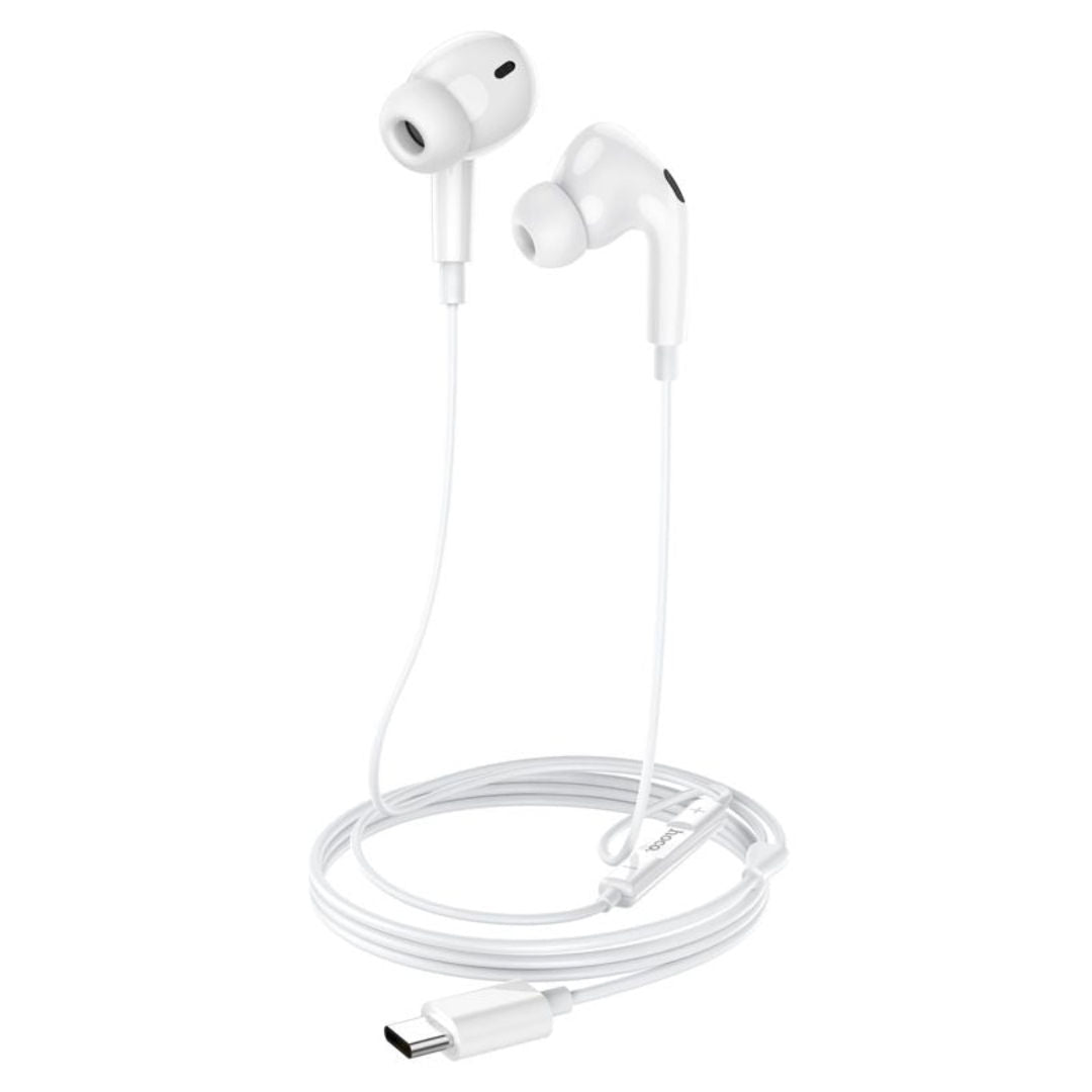 Hoco M101 Pro Crystal sound Type-C wire-controlled digital earphones with microphone
