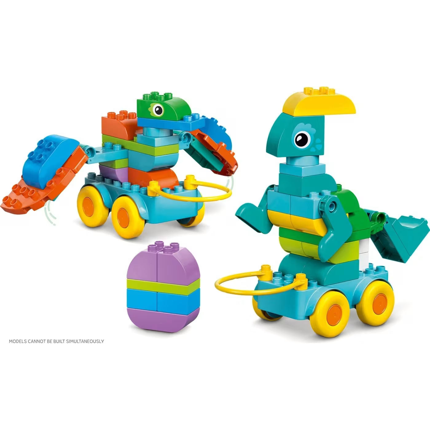 LEGO DUPLO Town 3 in 1 Dinosaurs Building Set for Ages 3+, 108 Pieces