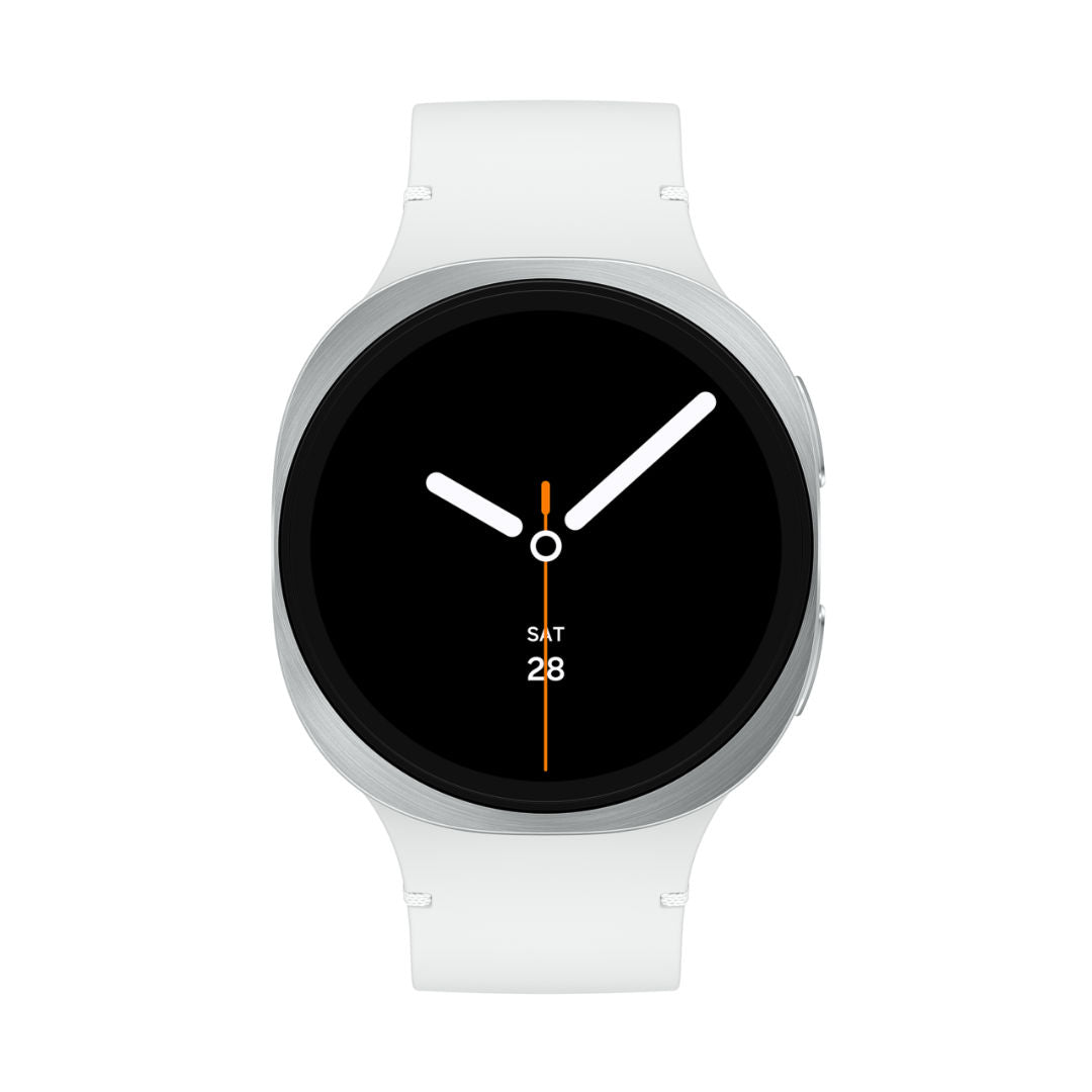 Samsung Galaxy Watch8 LTE 44mm Smartwatch, Sapphire Glass & Armor Aluminum, 5ATM + IP68, Silver