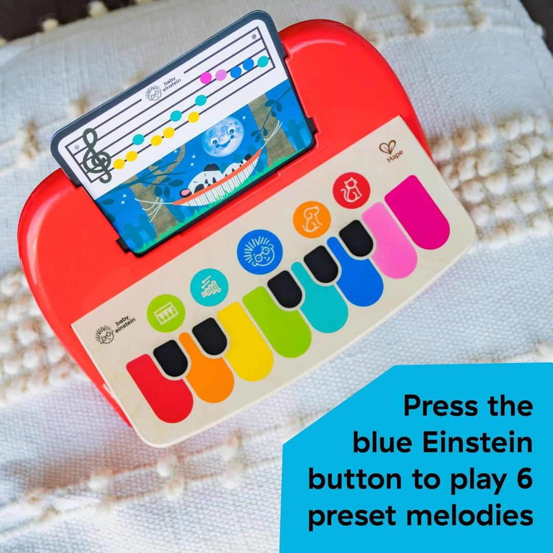 Baby Einstein Cal's First Melodies Magic Touch Piano Musical Toy, 6 months+
