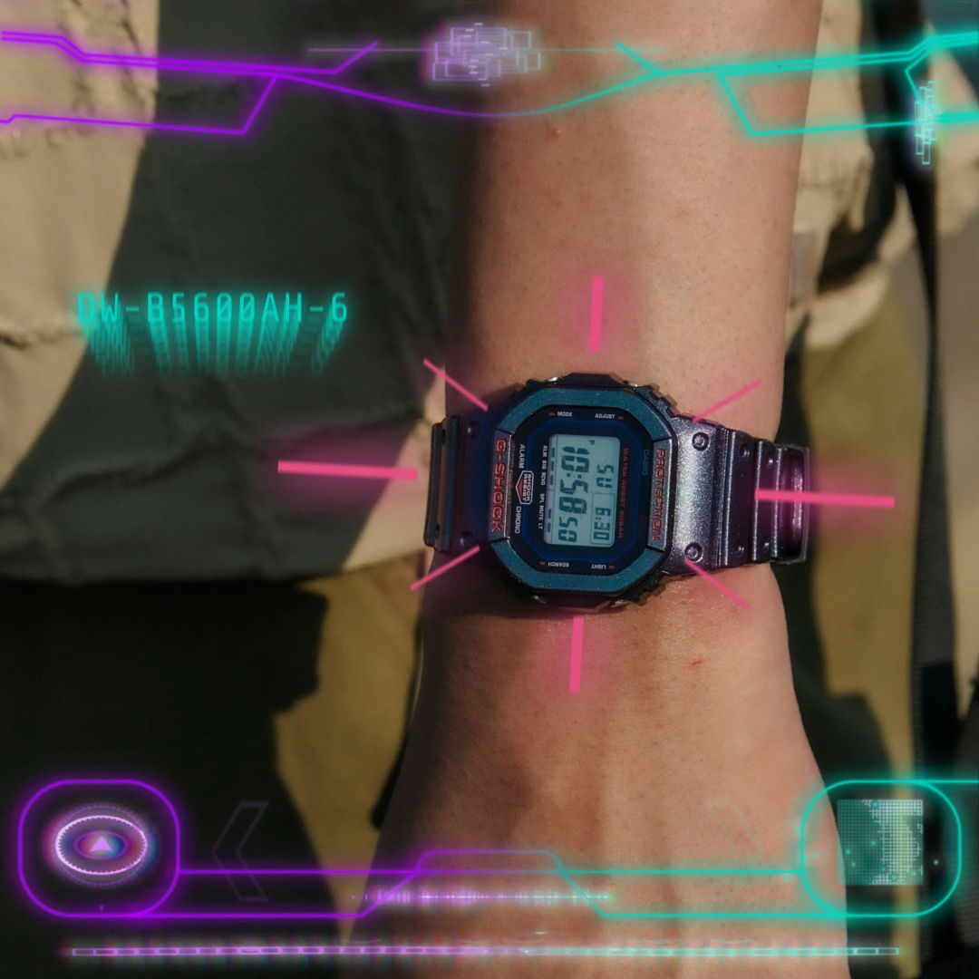 Casio G-SHOCK Digital Watch with Bluetooth, DWB5600AH-6D