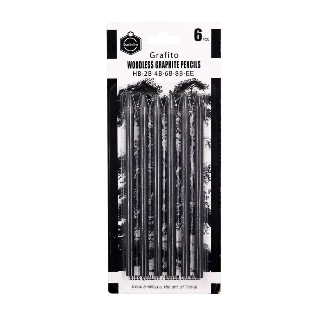 RSC Keep Smiling Woodless Graphite Pencils, P21-141