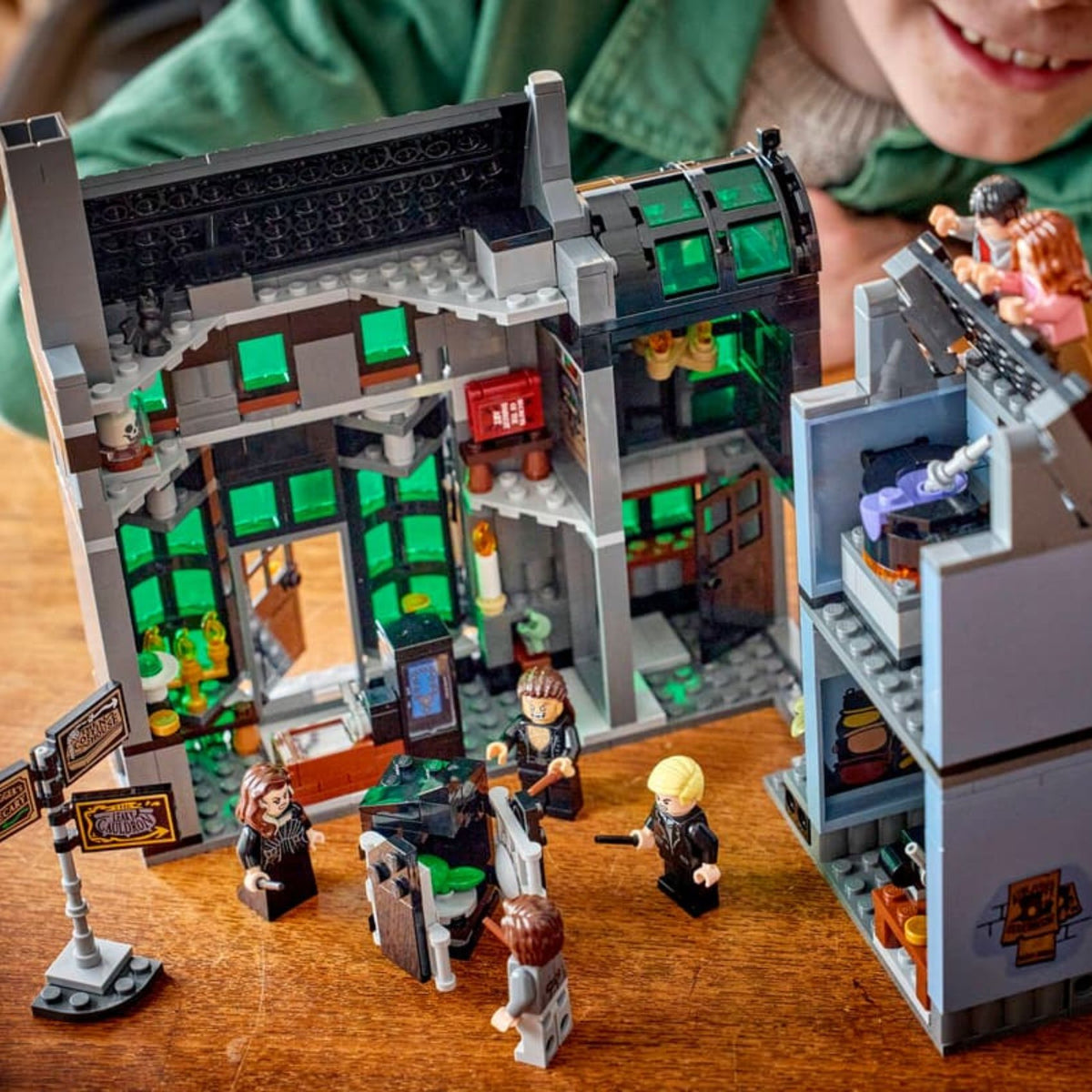 LEGO Harry Potter 76471 Knockturn Alley Wizarding Shops Building Toy Set, 788 Pieces for Girls and Boys Ages 8 Years and Above
