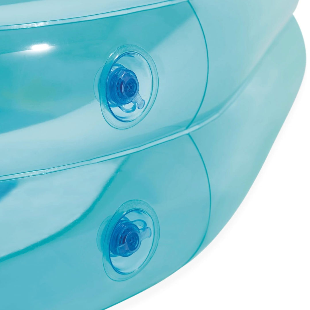 Intex Inflatable Rectangular Pool, Size 163x107x46cm