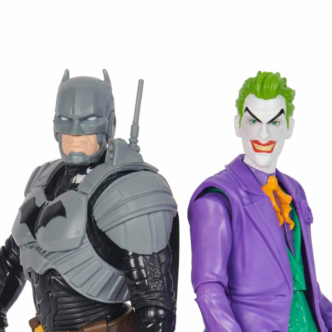 DC Batman Adventures Batman vs The Joker Figure with Accessories, 12 Pieces, For Age 4+ Years