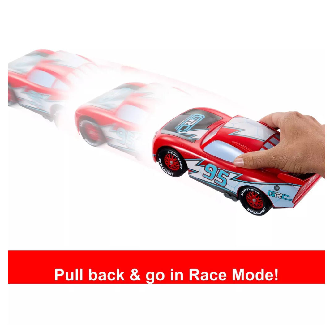 Disney Pixar Cars GRC Drift & Race Lightning McQueen Car, 22.86 cm, For Age 3+ Years