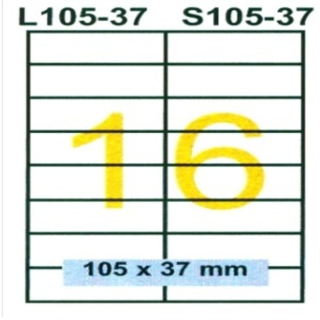 Riklabel/FIS A4, Laser & Inkjet Labels, Assorted Sizes, Multipurpose Label Sheets