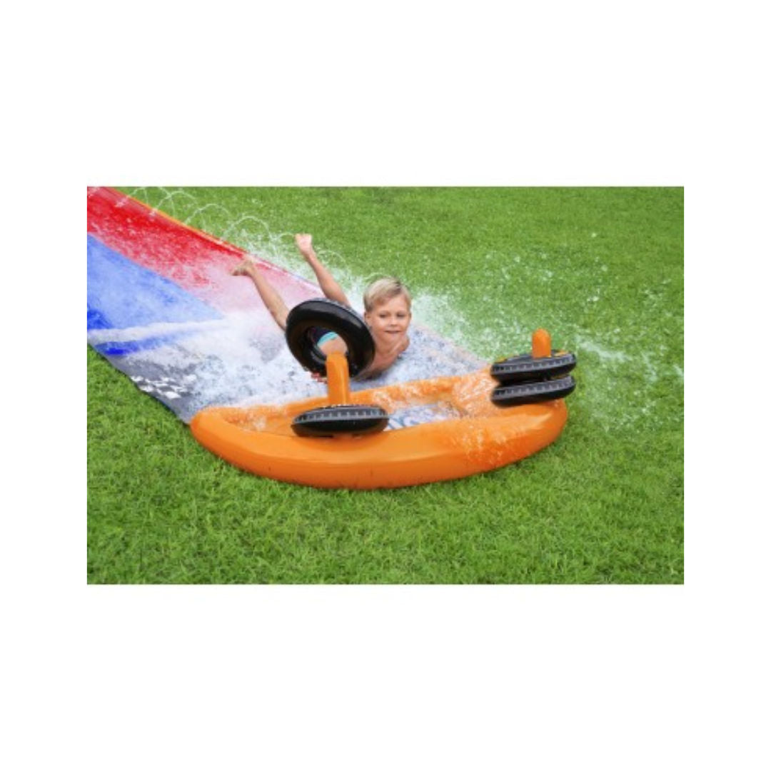 Bestway H2OGO Splashy Speedway Slide 4.88 m, 3+ years