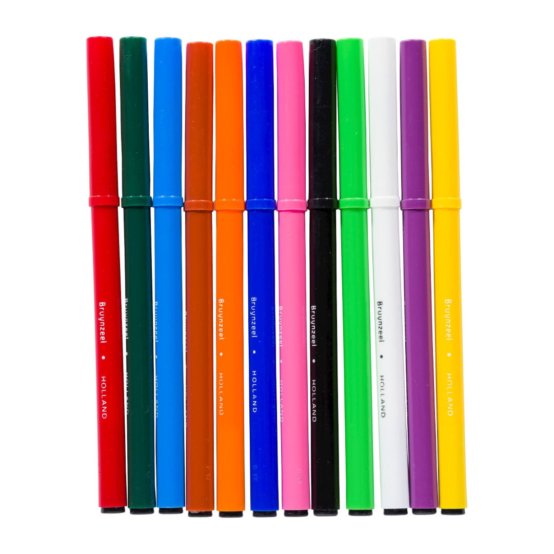 Bruynzeel Soft Pastel Coloring Pencils for Artists, 12 Piece, 63214012