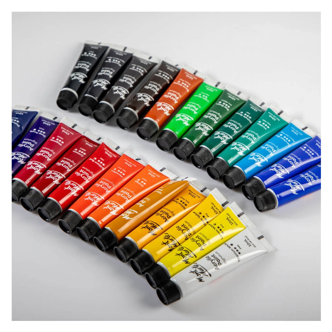 Mont Marte Acrylic Paints Set Signature, 24x12ml,  PMHS0034 P24-508
