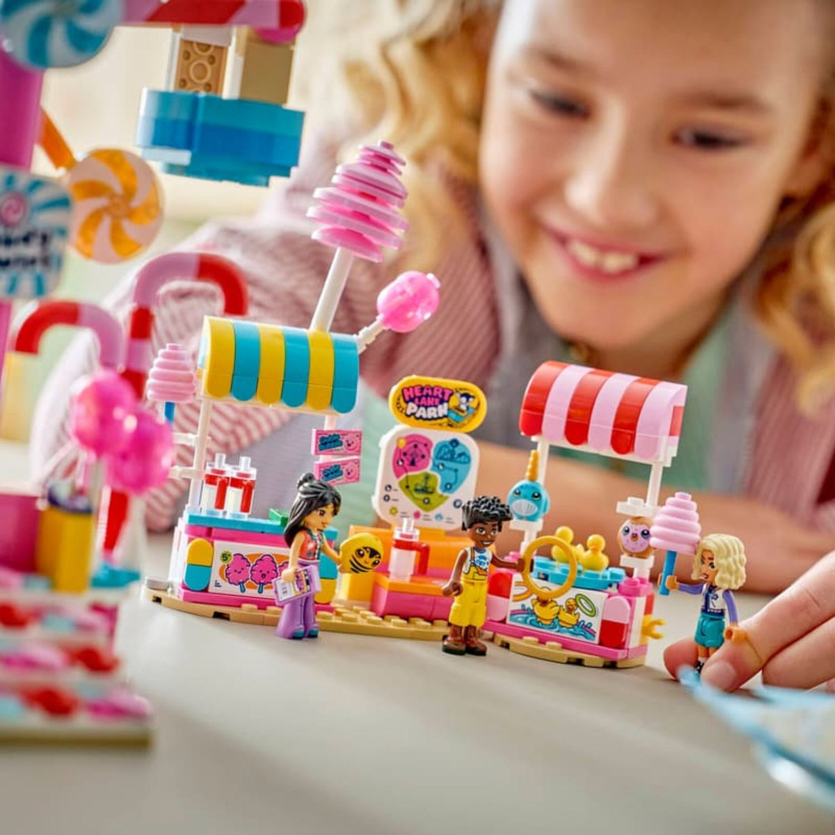 LEGO Friends 42700 Candy & Cupcake Ferris Wheel Building Toy Set, 602 Pieces for Boys and Girls Ages 7 Years and Above