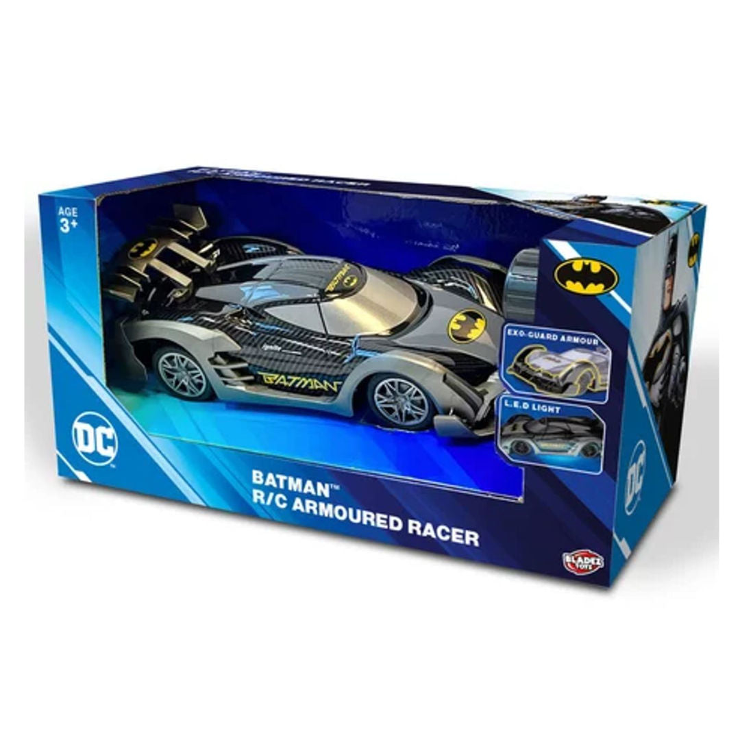 Bladez Toyz DC Batman Batman RC Armoured Racer Car 1:20, Gray, 3+ years