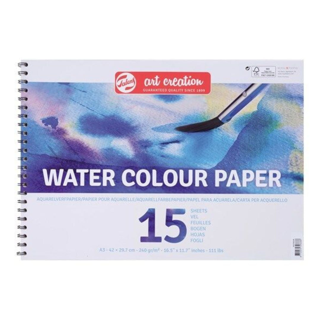 Royal Talens A3 Watercolour Paper, 15 Sheets, 240gsm