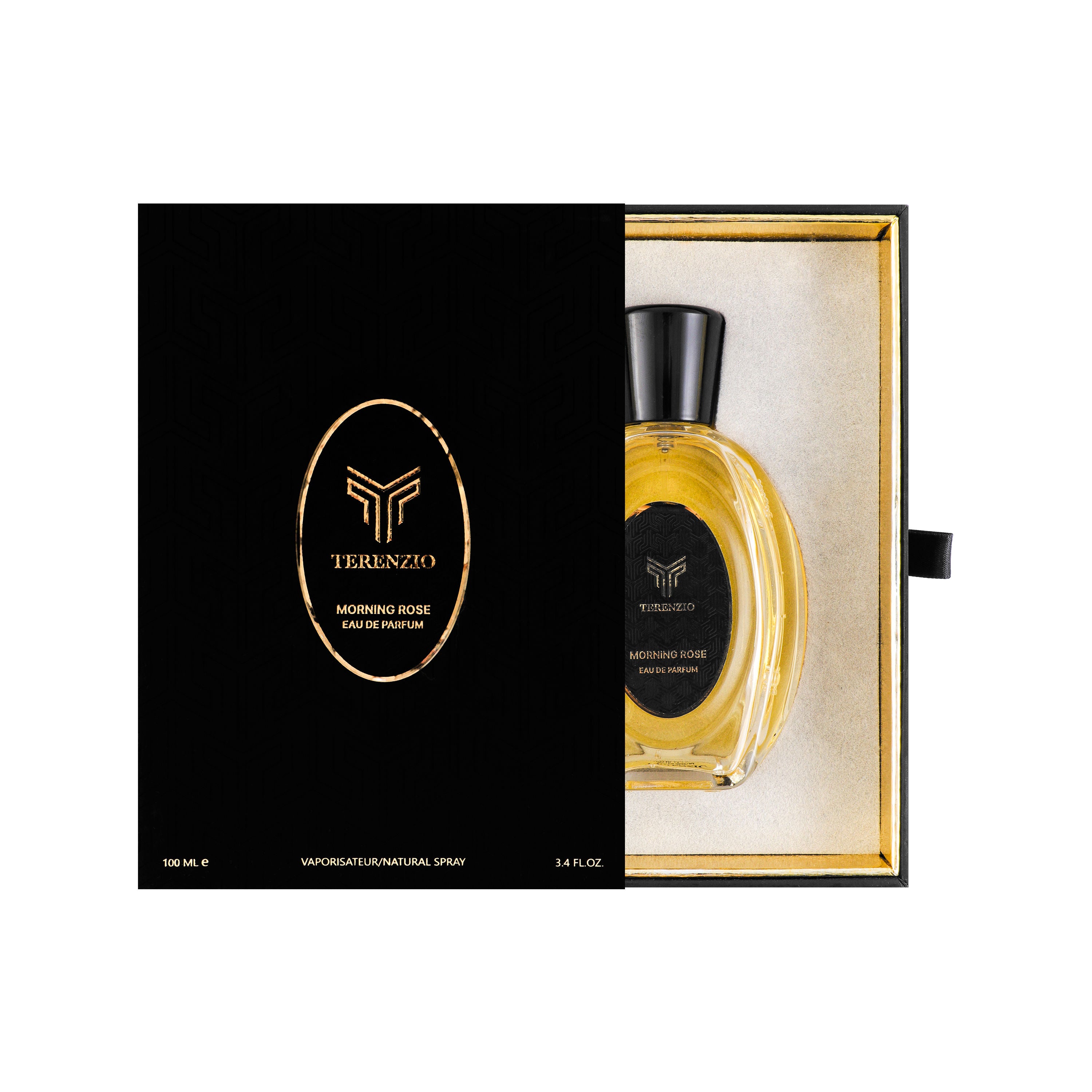 Terenzio Morning Rose Eau de Parfum 100ml, Natural Spray