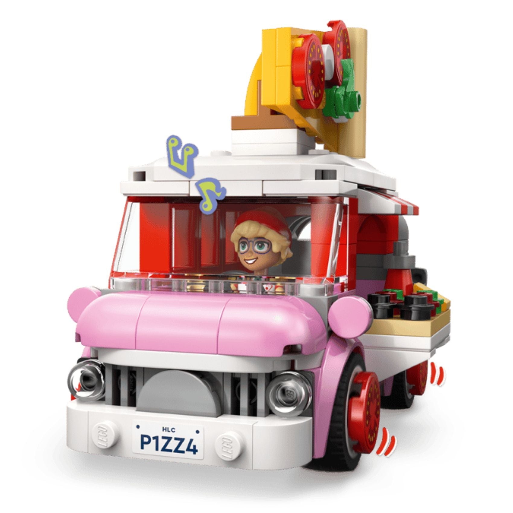 LEGO Friends 42694 Pizza Truck Building Toy Set, 190 Pieces for Girls and Boys Ages 6 Years and Above