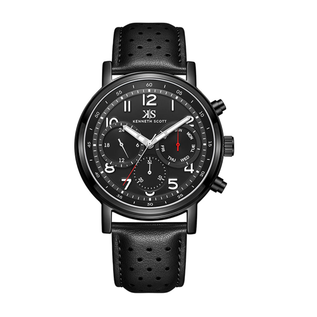 Kenneth Scott Men's Analog Watch, K24119 Series