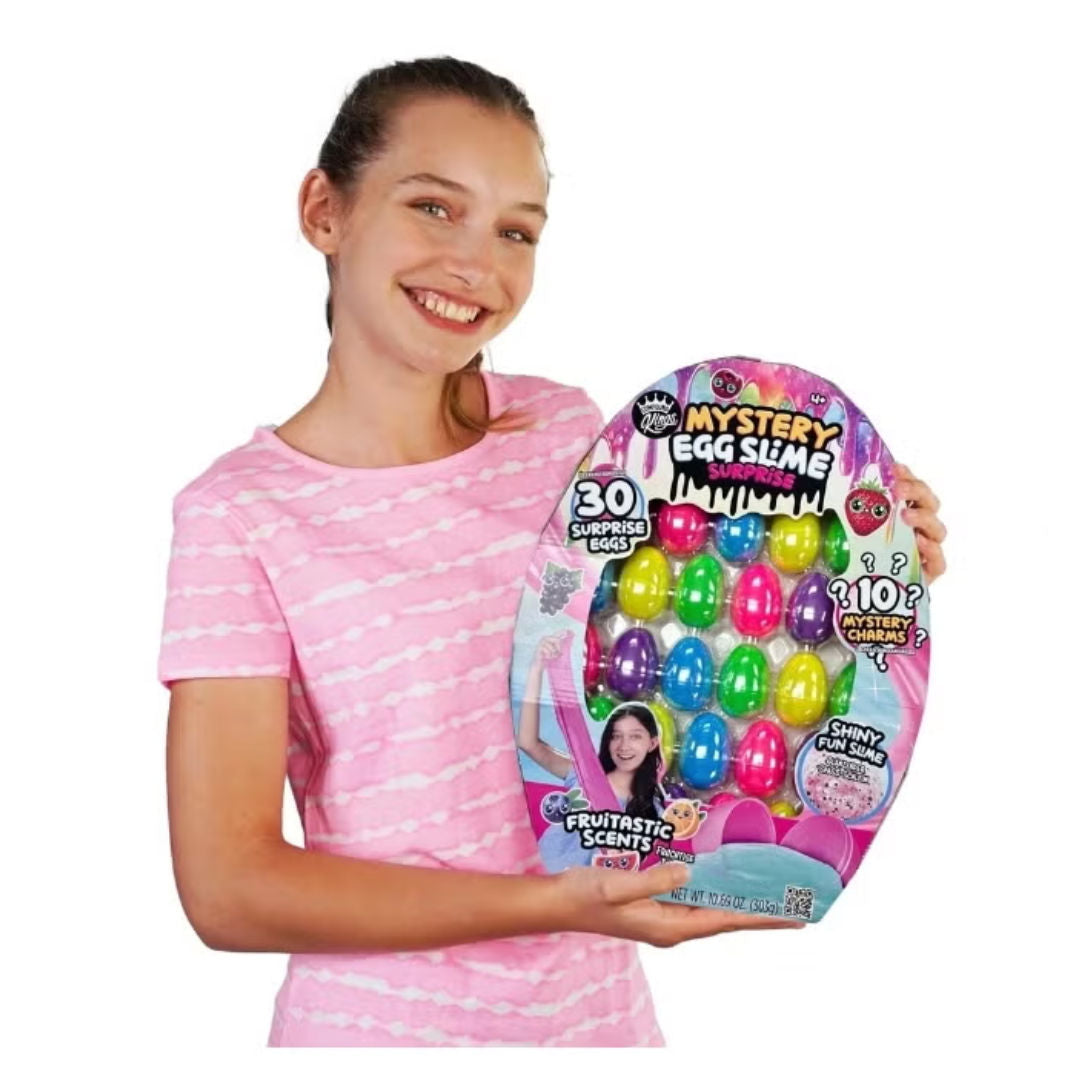 WeCool COMPOUND Kings Mystery Egg Scented Slime With 30 Surprises + 10 Mystery Charms