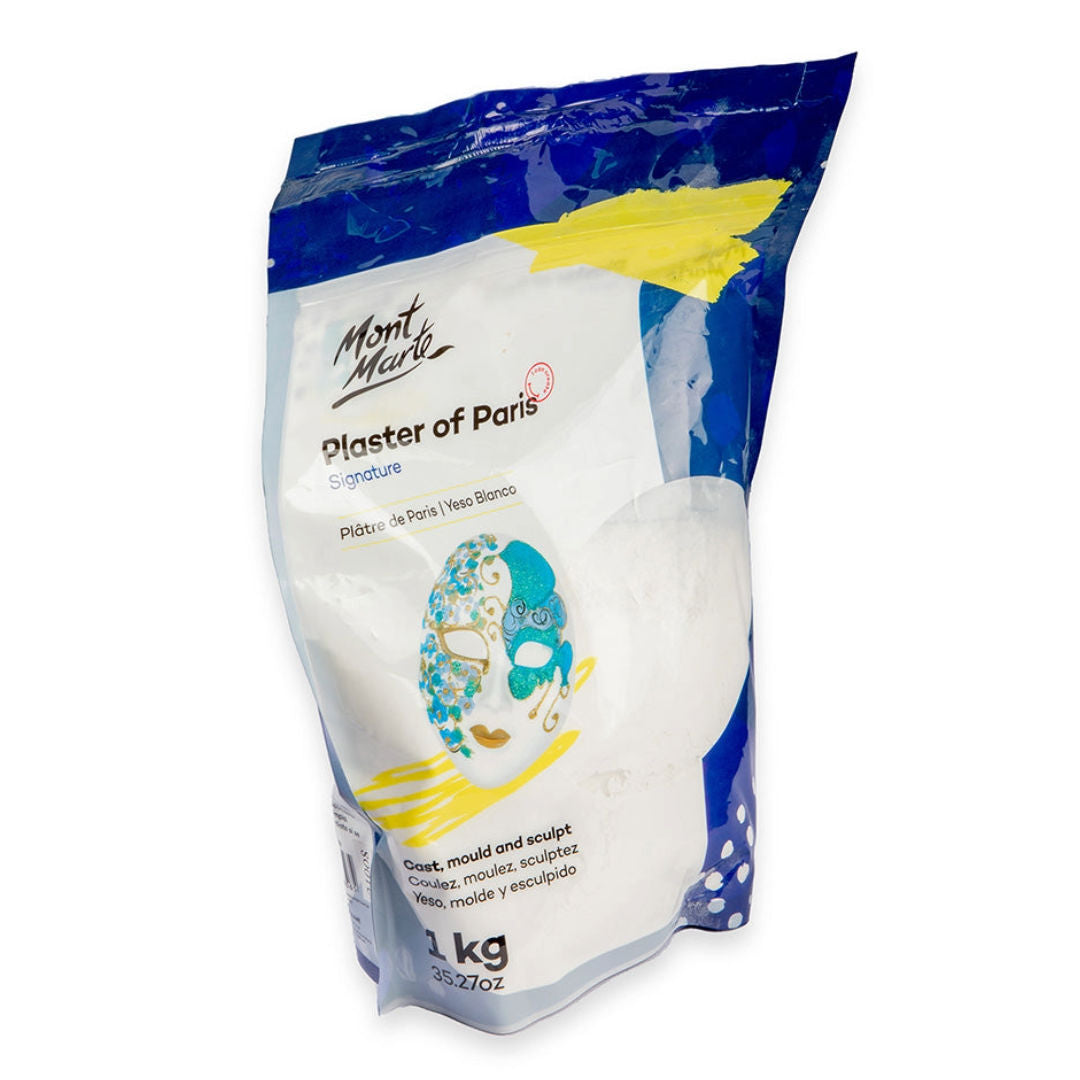 Mont Marte Plaster Of Paris Signature, 1Kg,  MMSP0022 P24-497