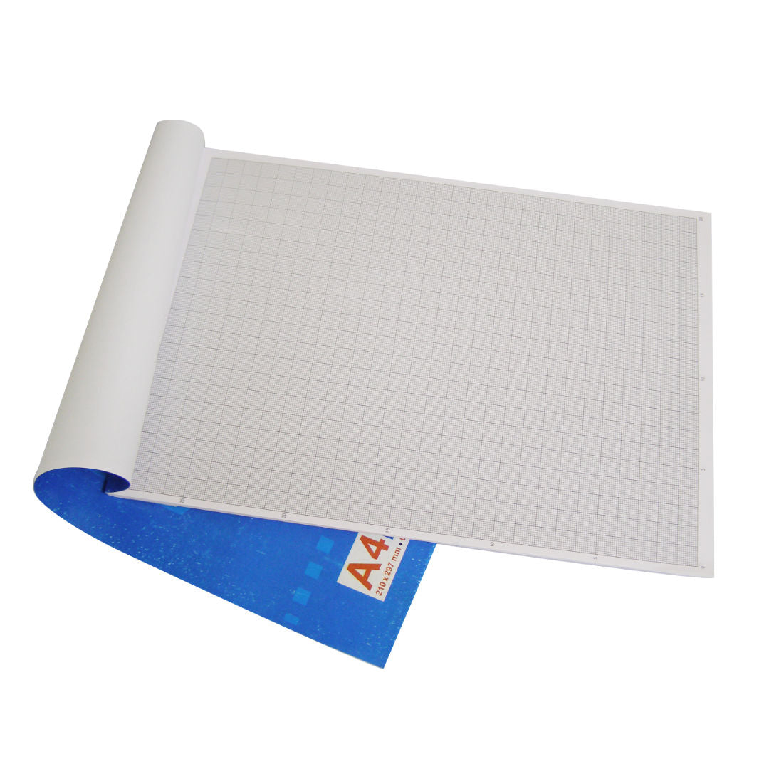 Alite A4 MM Graph Pad Grid Paper Notebook, 50 Sheets, 60 GSM