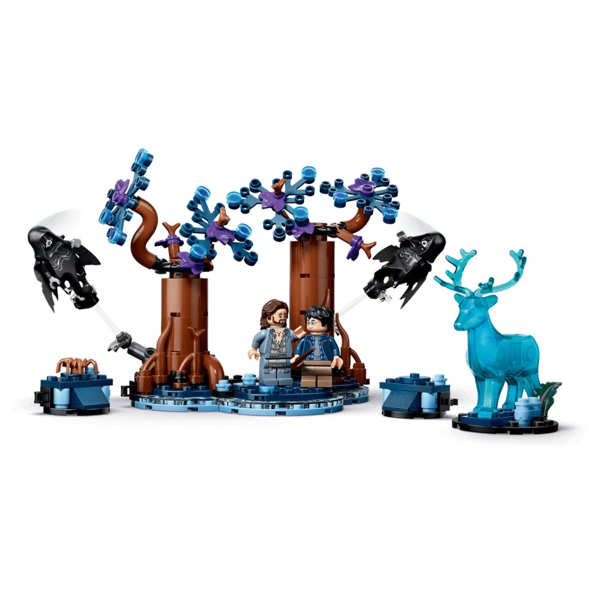 LEGO Harry Potter 76475 Forbidden Forest Expecto Patronum Building Toy Set, 244 Pieces for Girls and Boys Ages 7 Years and Above