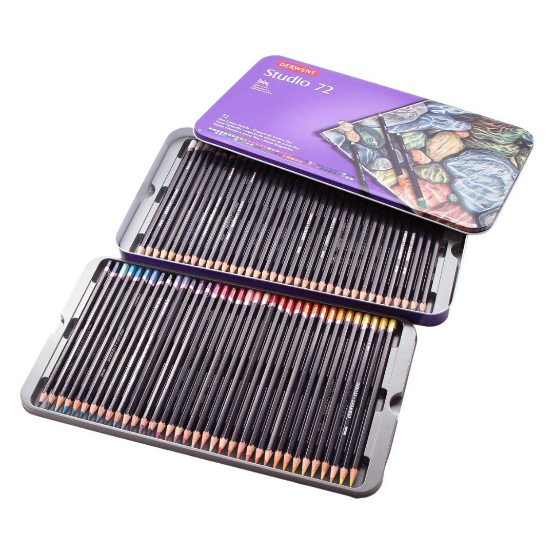 Derwent Studio Fine Colouring Professional Quality Pencils Sets