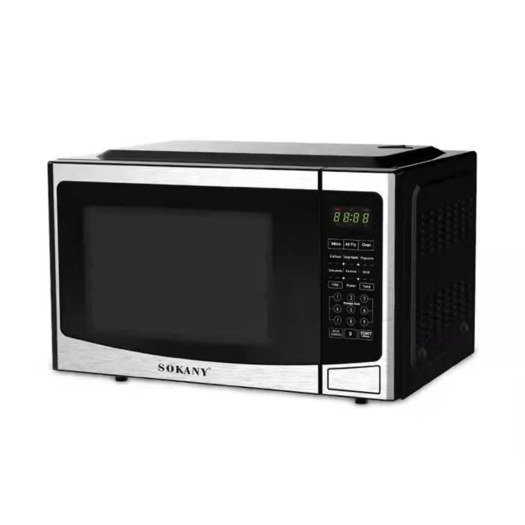 Sokany Microwave Oven Digital Control with Multi-Cooking Functions