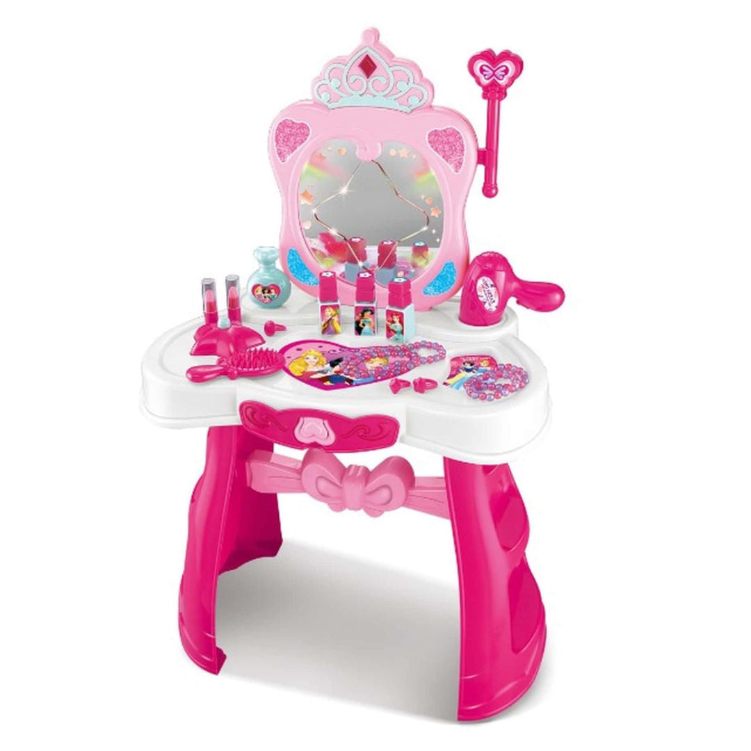 Disney Princess Beauty Center Table Playset with Lights & Sound, For Age 3+ Years
