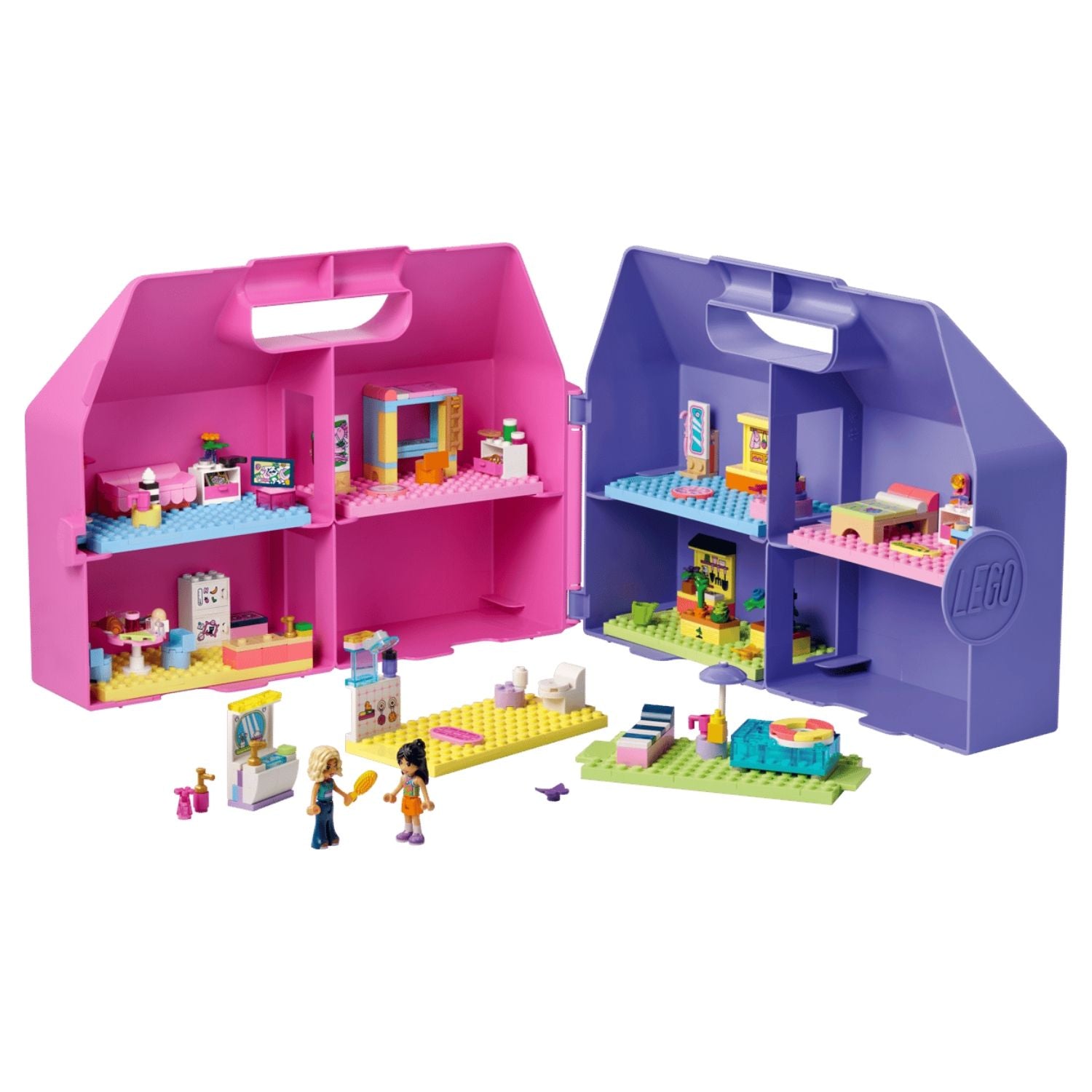 LEGO Friends 42697 Creative Dollhouse Suitcase Building Toy Set, 355 Pieces for Girls Ages 6 Years and Above