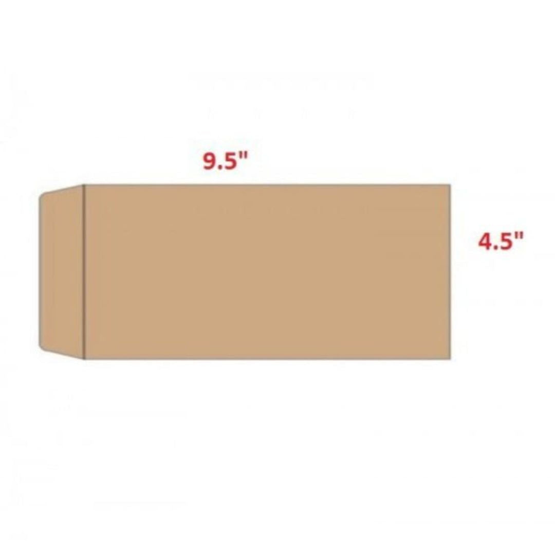 Envelord Paper Envelope, Brown/White