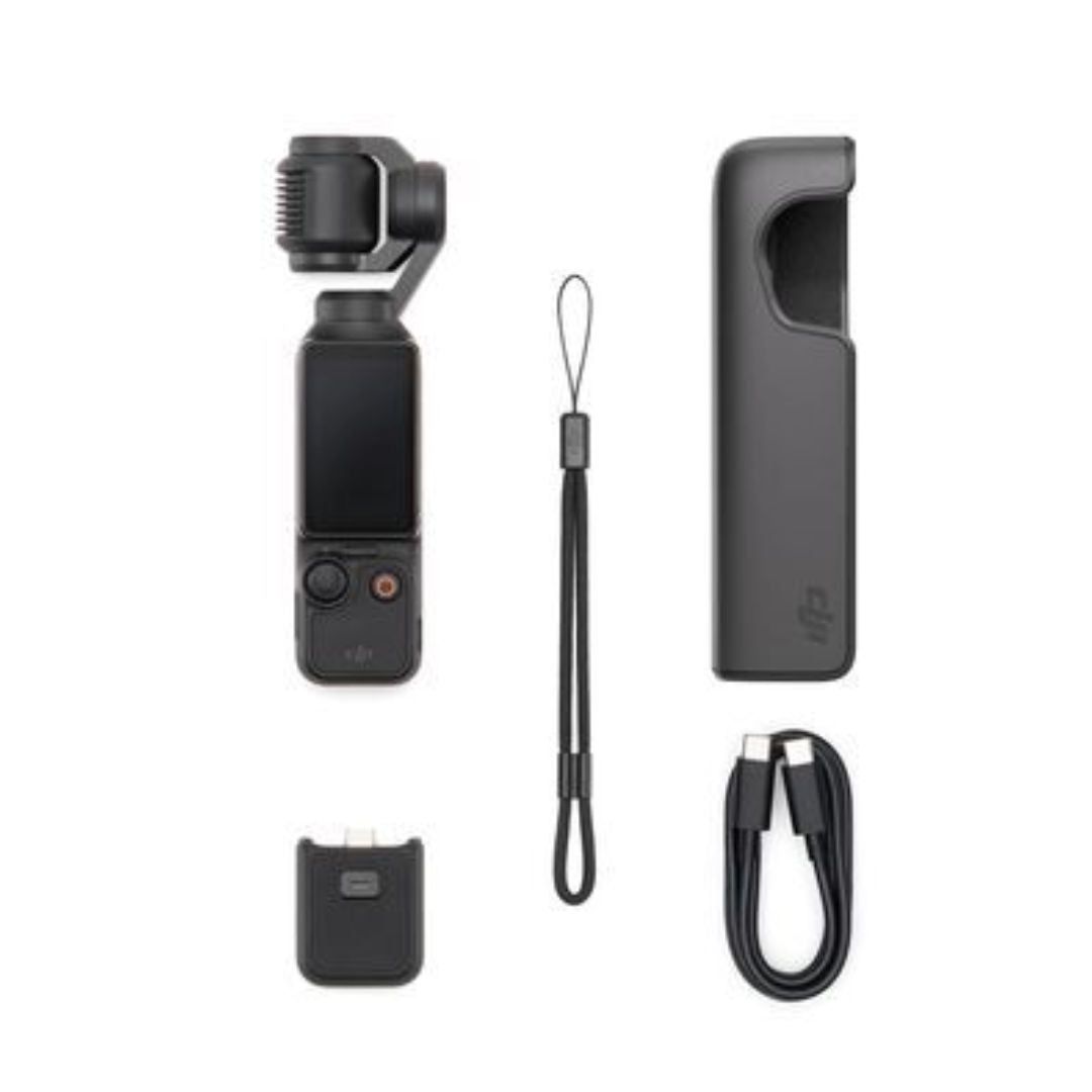 DJI Osmo Pocket 3, 4K Handheld Gimbal Camera with 3-Axis Stabilization, 2-Inch Rotatable OLED Touchscreen