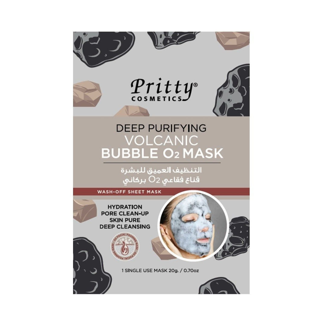 Pritty Cosmetics Deep Purifying Bubble O2 Face Mask, 20gm